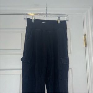 Abercrombie & Fitch Soft AF Cargo Sweatpant black